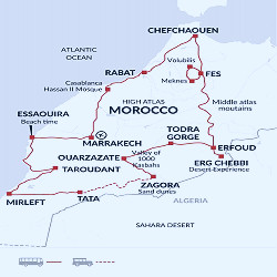 Grand tour of Morocco - Explore (20 Days From Marrakesh to Marrakesh)